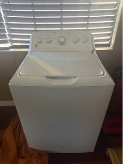 GE top loading washing machine