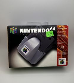 Rumble Pak (Nintendo 64 N64) Complete w/ Box And Insert