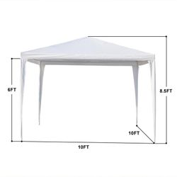 Canopy Party Tent 10x10ft White