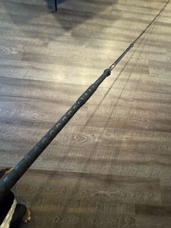 Seeker P72 7’2” 10-30 custom cherry red glass blank inshore series. Salt water fishing rod.