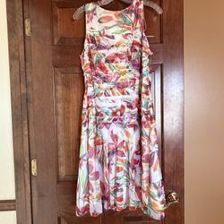 London Times Sleeveless Dress