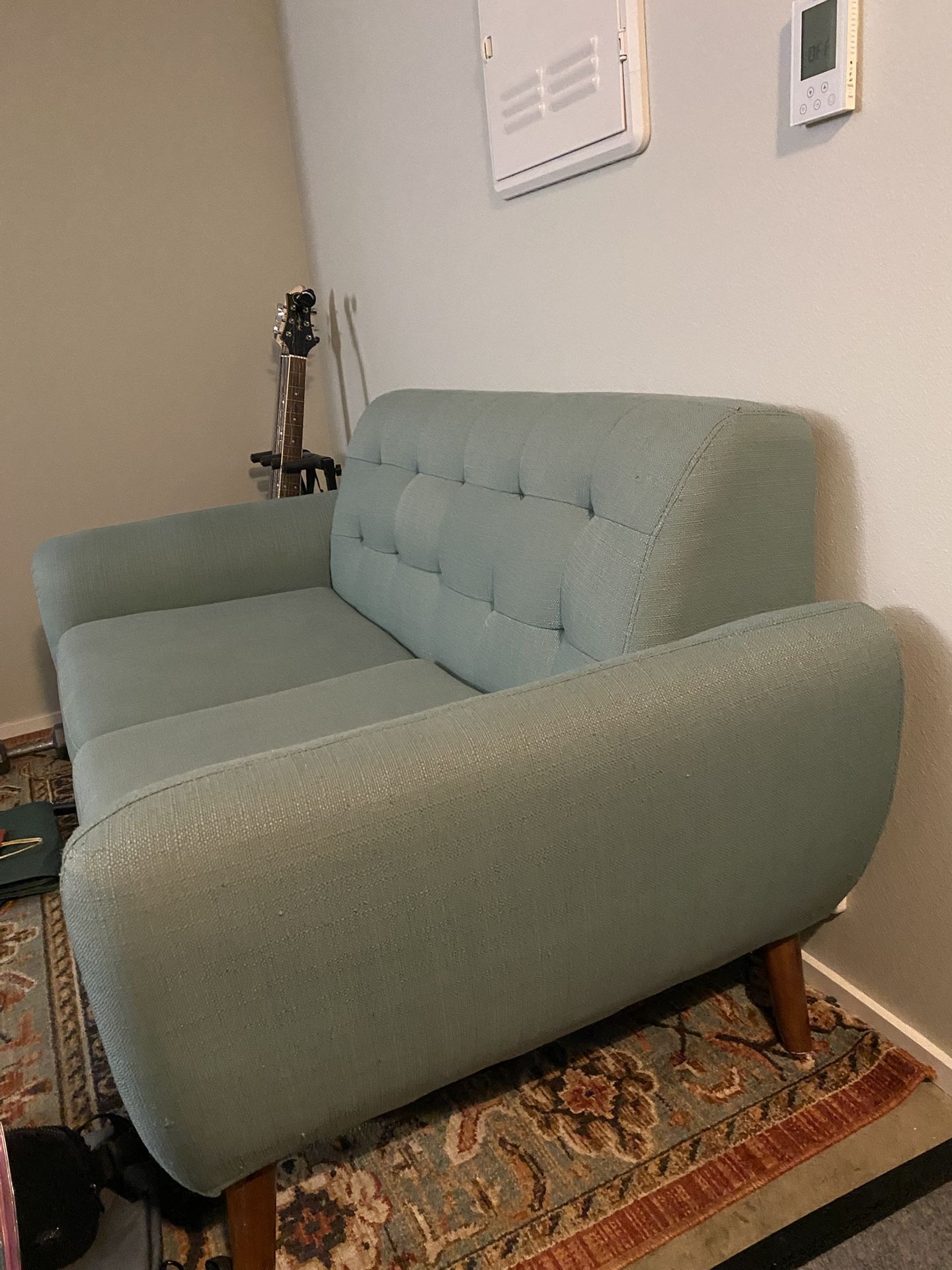 Mint Green Couch 