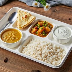 6 Compartment Plat - 125qty