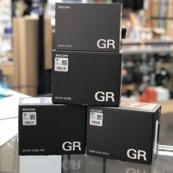 Ricoh GR Cameras GR III GR IV 