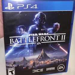 PS4 Stars Wars Battlefront 2 - Online use is optional- 1 to 2 players