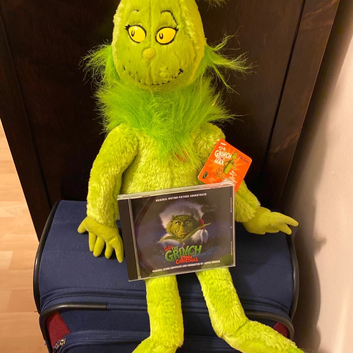 Max Stuffed Grinch Kohl's The Grinch Who Stole Christmas Max