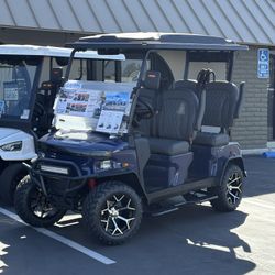Street Legal LSV Golf Cart Lithium Power