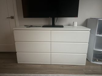White dresser
