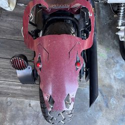Custom rear fender