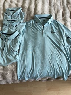 Blue Polos With Lexus logo
