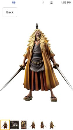 Banpresto One Piece Anime Series Shiki The Golden Lion DXF The Grandline Men Figure