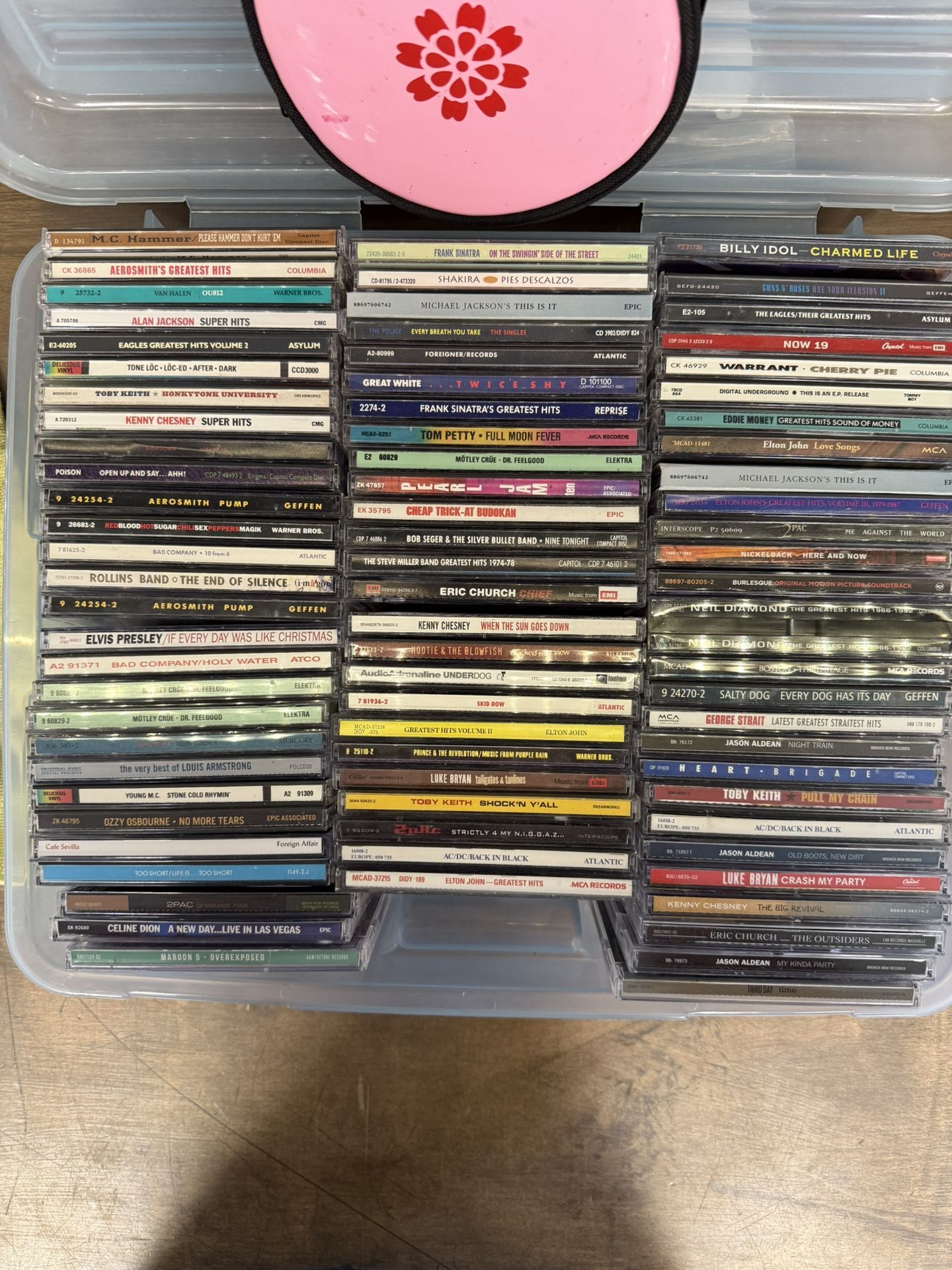 Cd,s Rock, Rap, Country