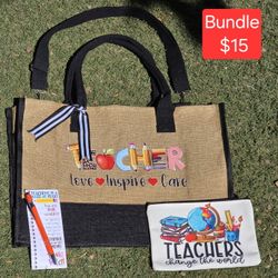 Teacher Tote Bag Bundle