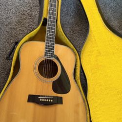 Excellent Cond. 1980 Yamaha FG-340 Guitar w/Case