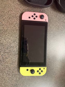 Nintendo Switch Bundle (console, chargers, joy cons, + games)