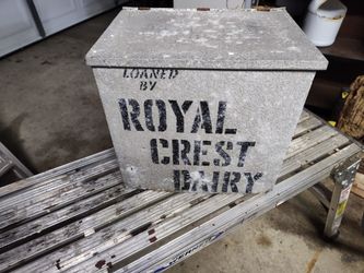 Antique Milk Box