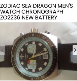 Zodiac seadragon watch