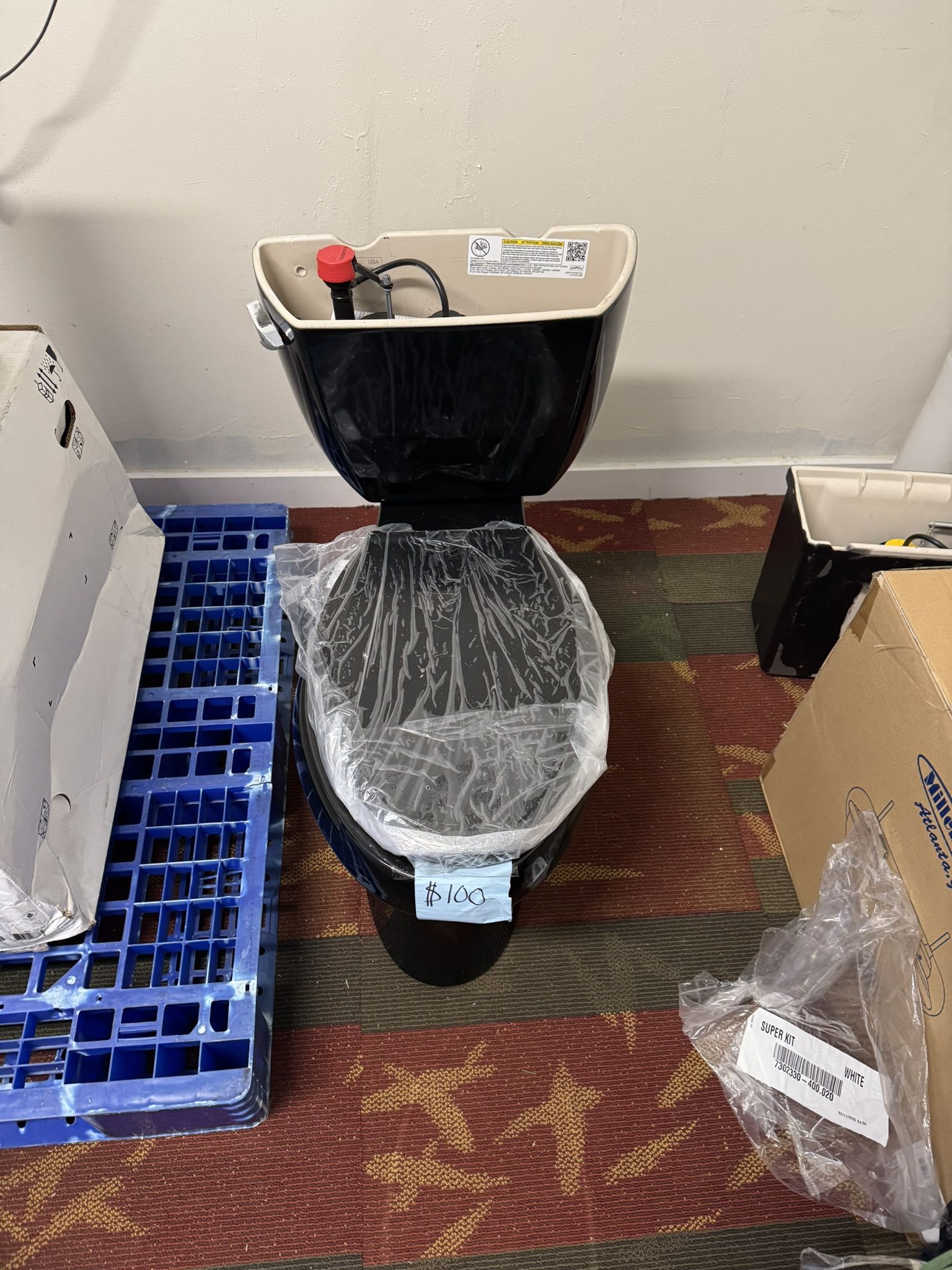 Black Toilet