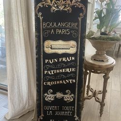 Tall french Sign