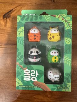 Molang Animal Pajama Set Figures
