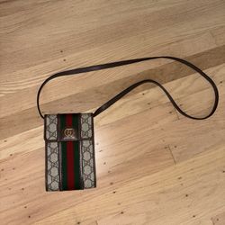 Gucci Mini GG Supreme Web Ophidia Crossbody Bag 