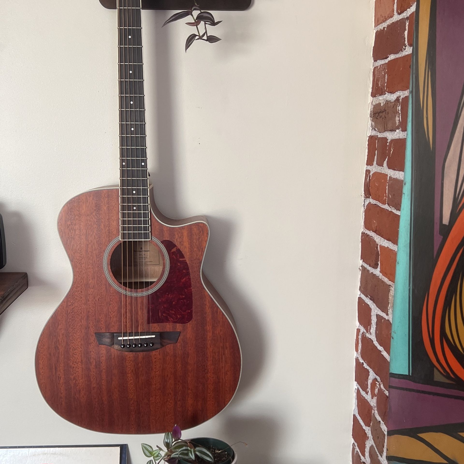 Orangewood Rey Cutaway Acoustic Guitar - Spruce Top With Gig Bag