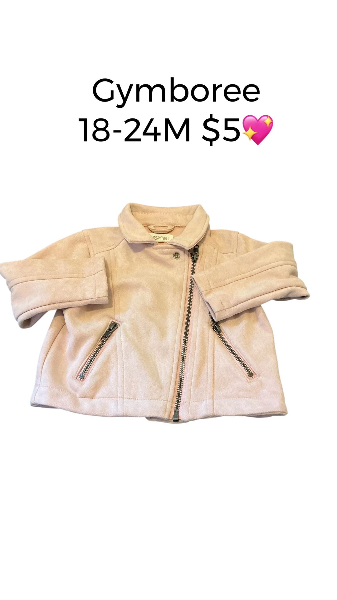 GYMBOREE JACKET FOR BABY GIRLS SIZE 18-24 MONTHS GREAT CONDITION 💖💖M6