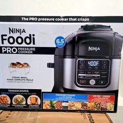🔥Ninja Foodi 10-in-1 PRO 6.5 Qt Pressure Cooker w/ TenderCrisp Technology, Air Fryer,