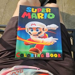 Super Mario Coloring Book 