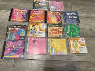 Collection of Karaoke CDs/DVDs
