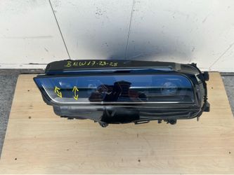 BMW I7 HEADLIGHT LEFT DRIVER 2023 2025 HED 5A63713-04 Used Oem