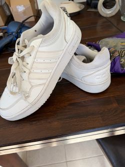 Adidas White Low-Top Sneakers