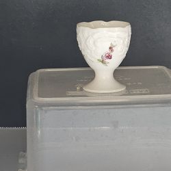 Vintage Coalport Footed Egg Cup, Bone China Made in England, HY Birks & Sons Montreal