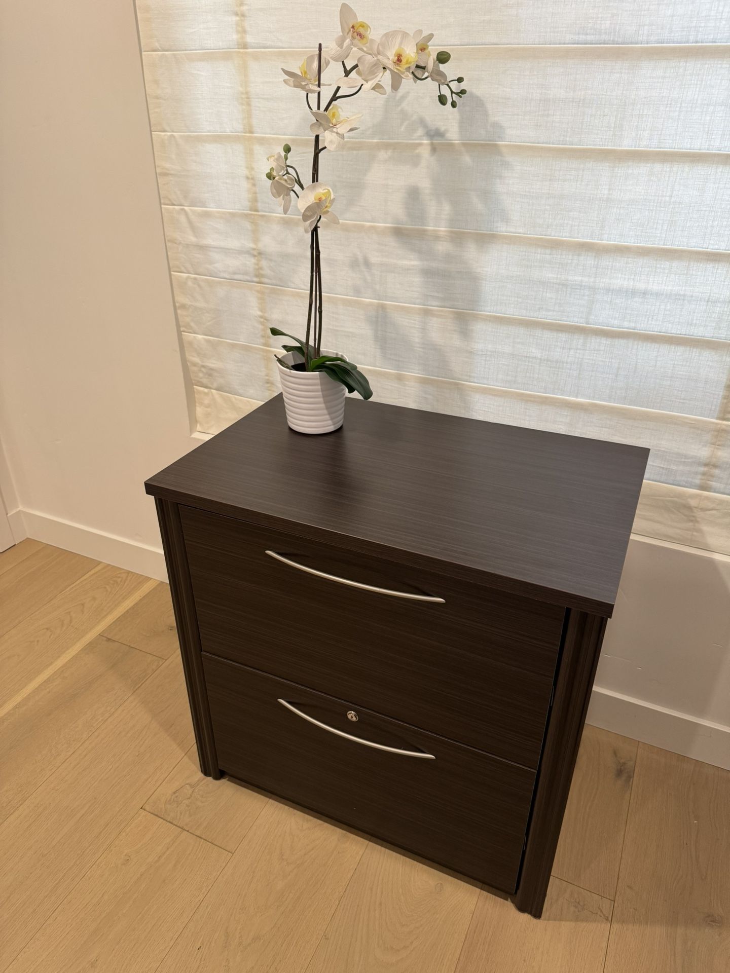 Lateral File Cabinet in Dark Chocolate
