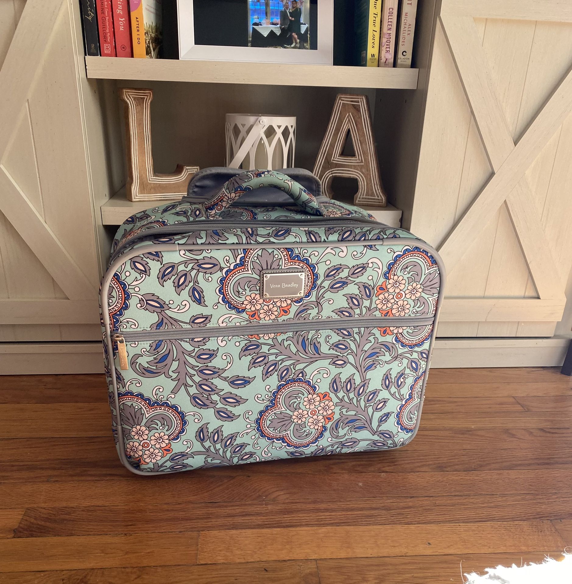 Vera Bradley Rolling Work Bag