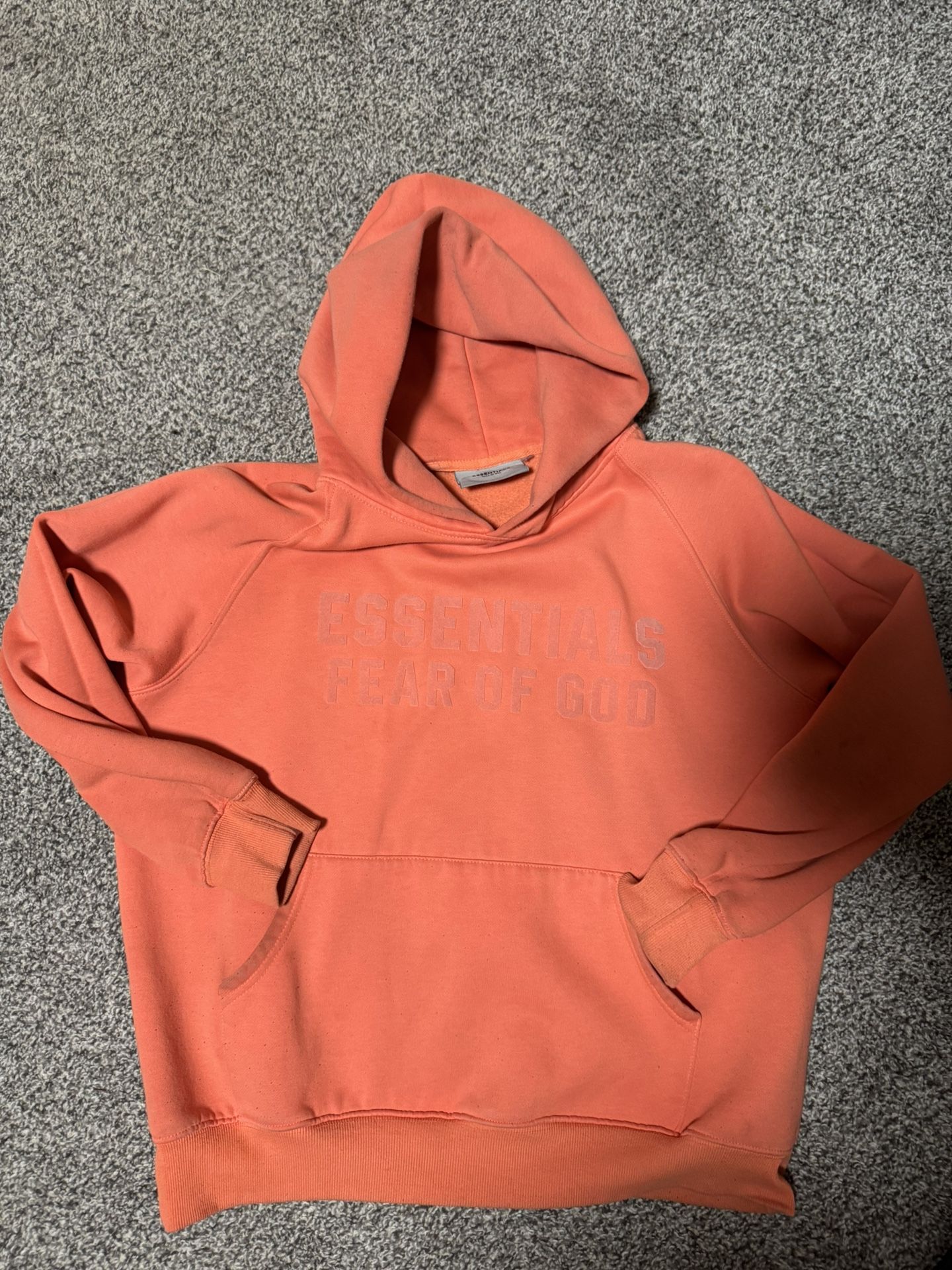 Essentials Hoodie Coral