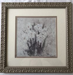 Framed Artwork By B. J. Zhang