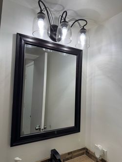 Bathroom Vanity Mirror and Lights