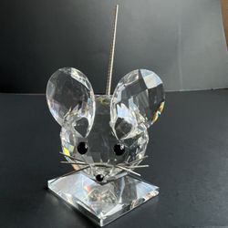 Vintage Swarovski large mouse figurine