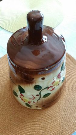 Vintage McCoy Butter Churn Cookie Jar
