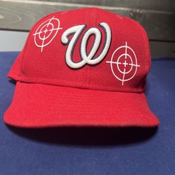 Washington Nationals Fitted Hat 
