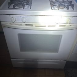 Gas Oven Works Pretty Good Very Clean Normal Way Used