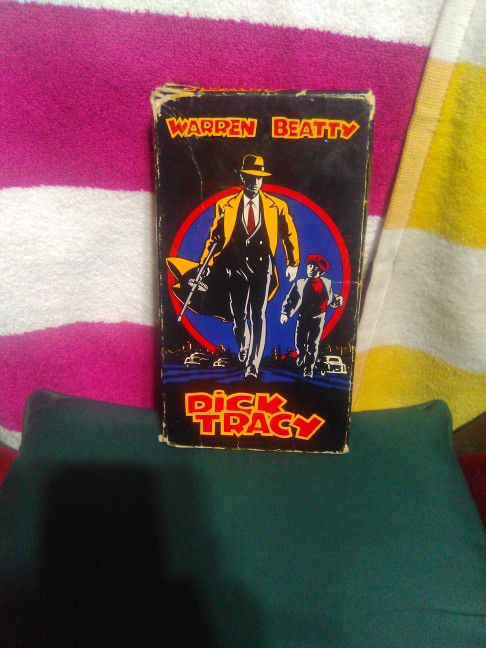 1990 Dick Tracy VHS Tape