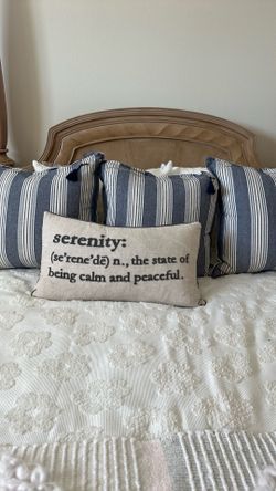 EnVogue “Serenity” Down-Filled Lumbar Pillow – 24” × 13”