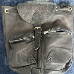 Rugby Authentic Vintage Leather Backpack -Unisex