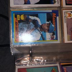 Ken Griffey Jr TOPPA ALL STAR ROOKIE CARD