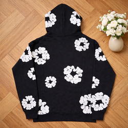 Black denim tears hoodie