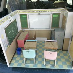 Classroom Doll house - Free Delivery Available 