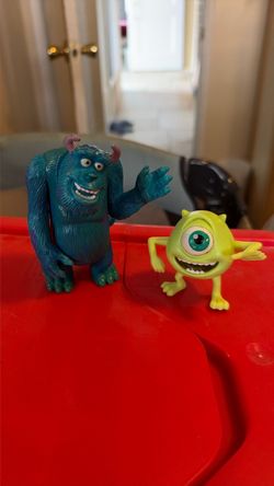 Monsters Inc. Sully and Mike Figures