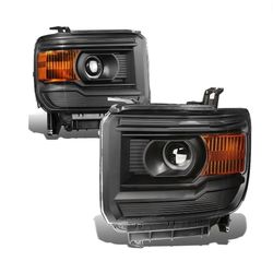 14-17 GMC Sierra 1500 & HD Models Headlights Faros Calaveras Micas Luces 